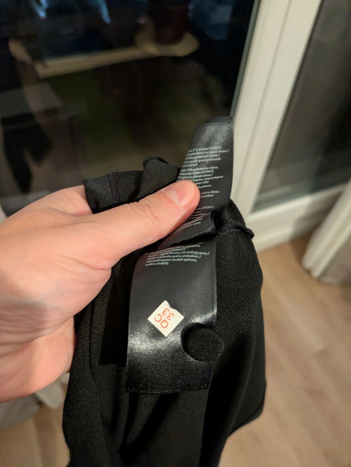 Robe noire fluide, sobre et chic, Esmara, taille S, parfait état ! - photo numéro 6