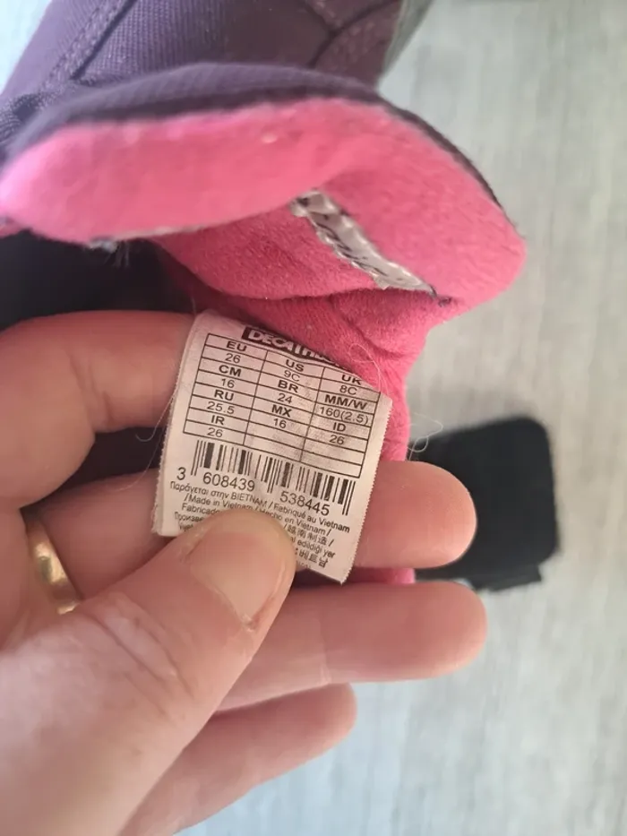 Botte de neige, ski fille taille 26 - photo numéro 8