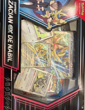 Coffret Zacian Pokémon 