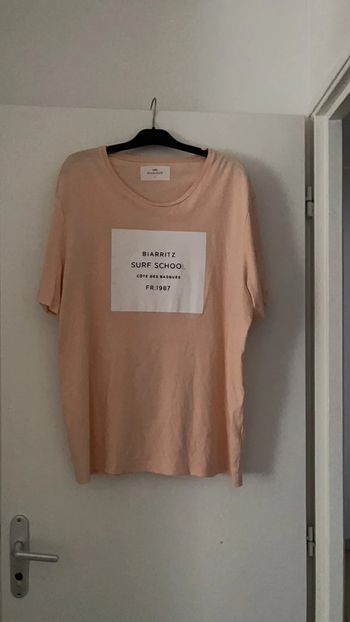 T-shirt saumon Jules