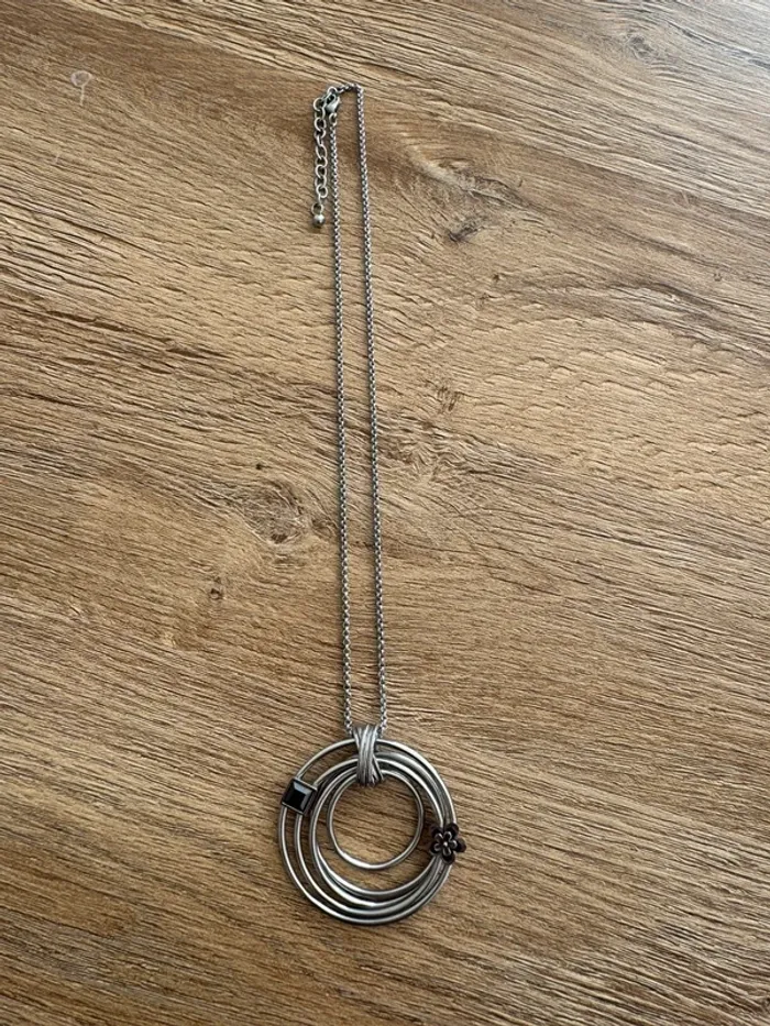 Sautoir argent