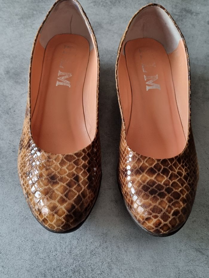 Chaussures imitation peau se serpent - photo numéro 2