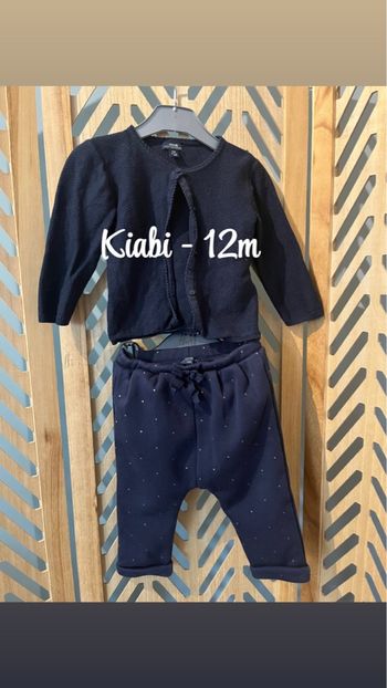 Ensemble hiver fille 12m