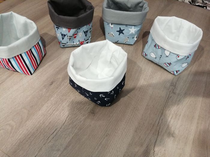 Lot 5 paniers marins - photo numéro 1