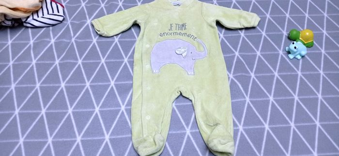 🦁 lot 6 pyjamas hiver, 3 mois - photo numéro 5