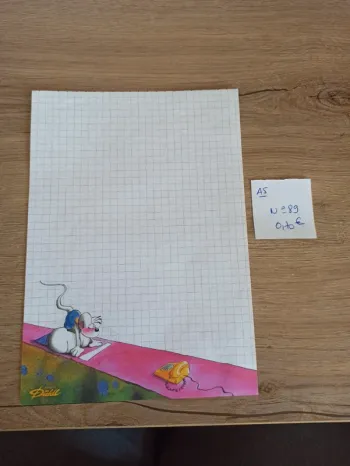 Feuille Diddl A5 89 0,70€