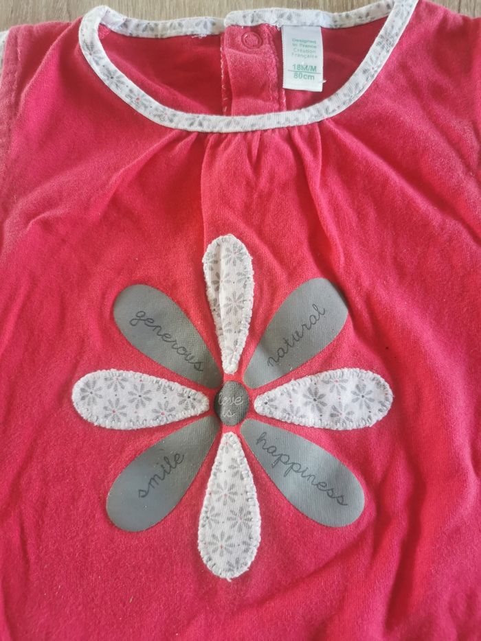 Barboteuse bebe fille obaibi 18mois tbe - photo numéro 2