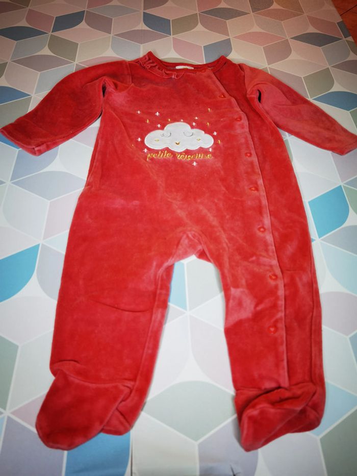 D3078 - pyjama fille 6 mois