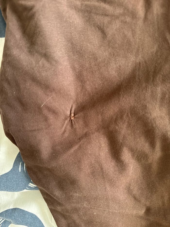 Pantalon large marron femme taille M - photo numéro 5