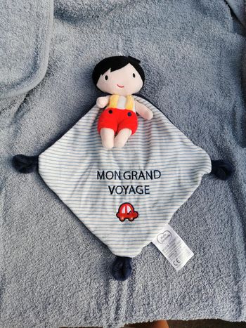 Doudou plat Mon Grand Voyage