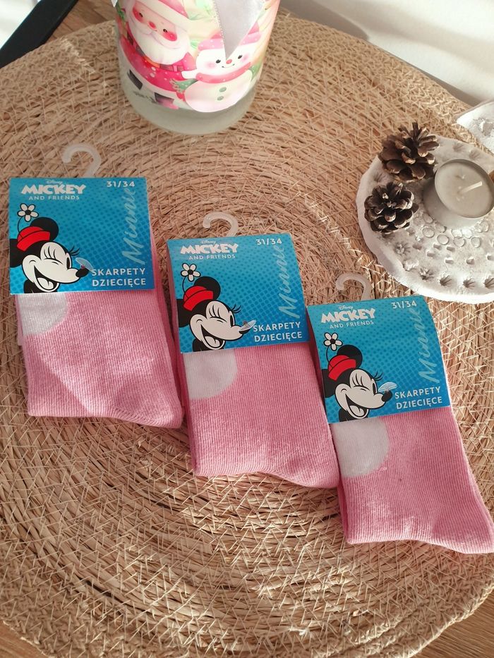 Chaussette • Minnie 🎀 - photo numéro 2