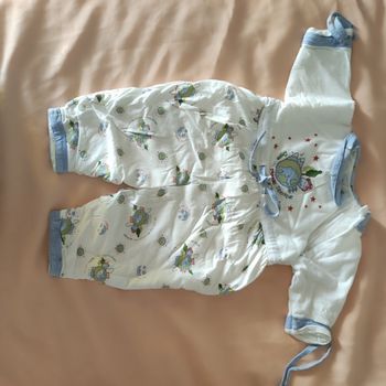 Combinaison pyjama molletonnée taille 6 mois