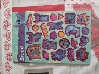 Bloc de stickers stitch