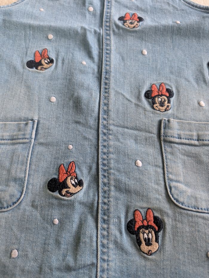 Robe salopette en jeans Minnie - 5A - C&A - photo numéro 2