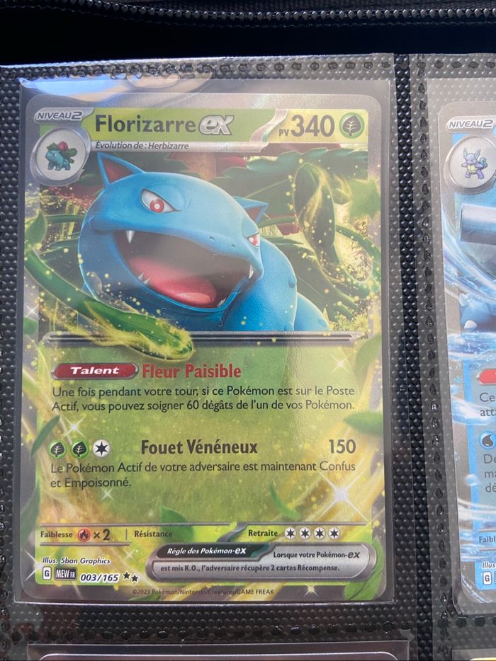 Lot de 8 cartes pokémon EX Écarlate et Violet - photo numéro 2