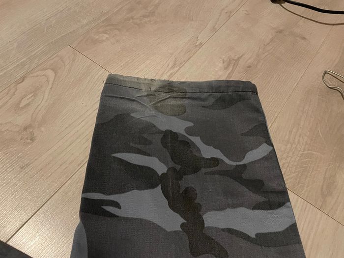 pantalon militaire bleu et gris - photo numéro 5