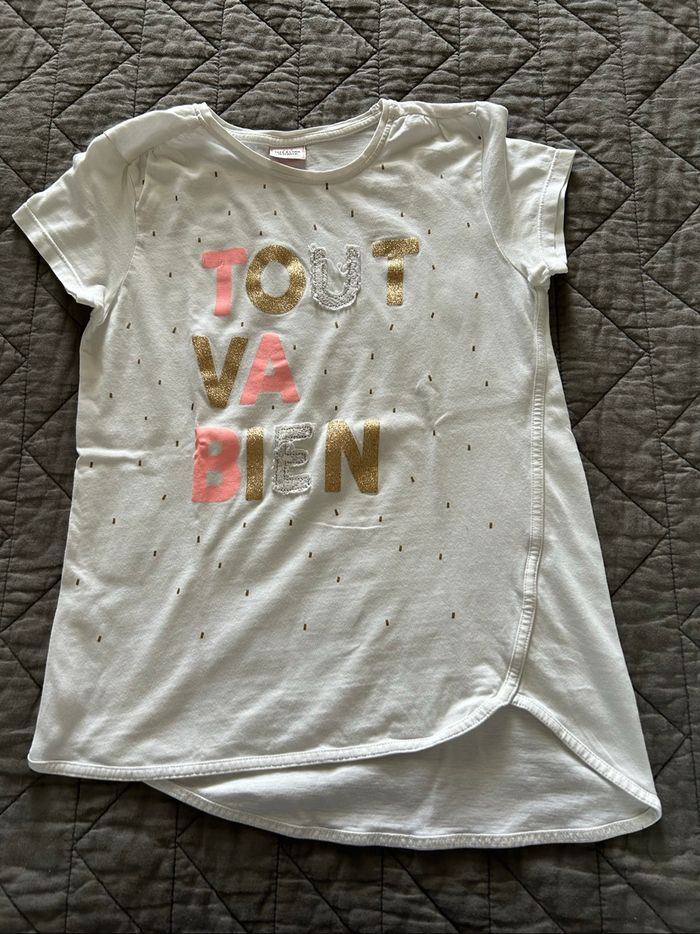 Lot de 7 t-shirts manches courtes ado fille - photo numéro 2