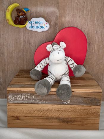 NIC446 doudou zèbre 🦓 nicotoy