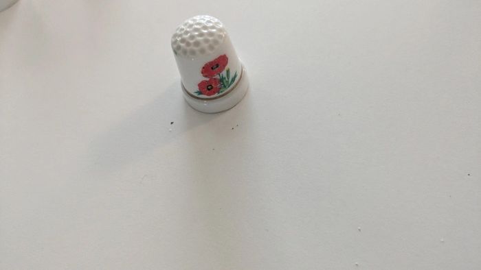 Lot de 5 dés à coudre ancien - photo numéro 3