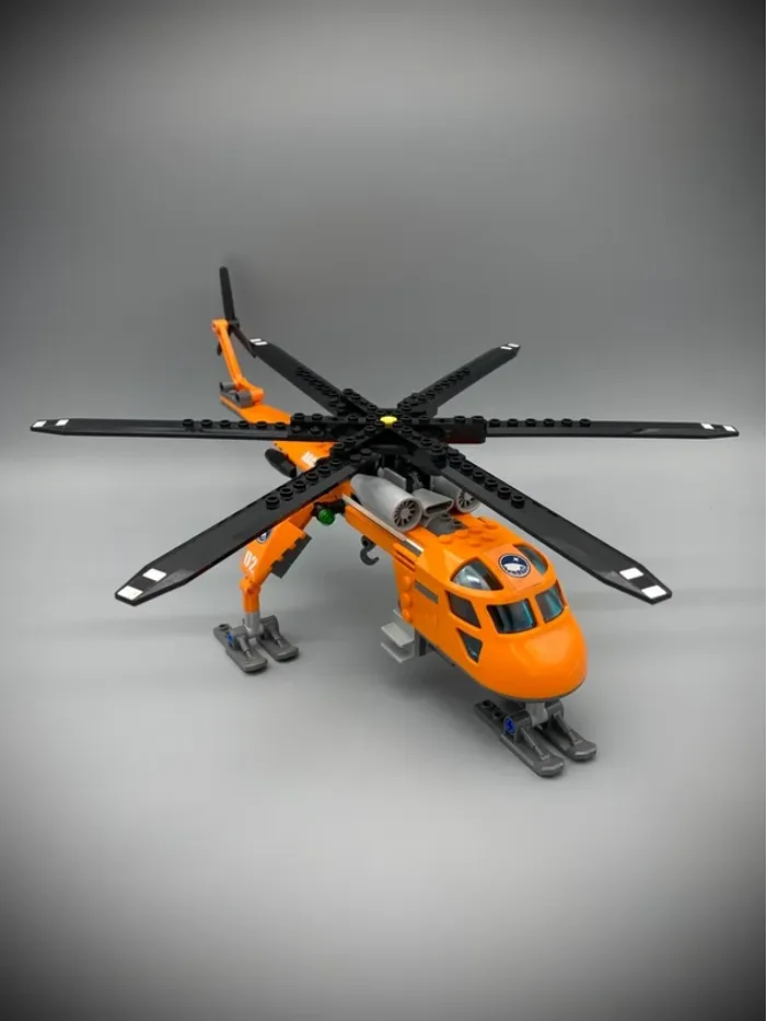 LEGO City 60034 - Arctic Helicrane - Complet avec Notice - photo numéro 6