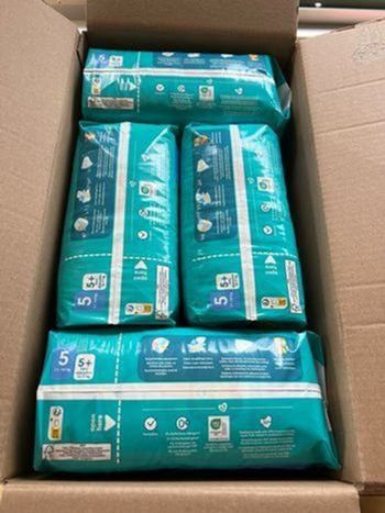 Couche taille 5 Pampers : 156 couches (4*39)