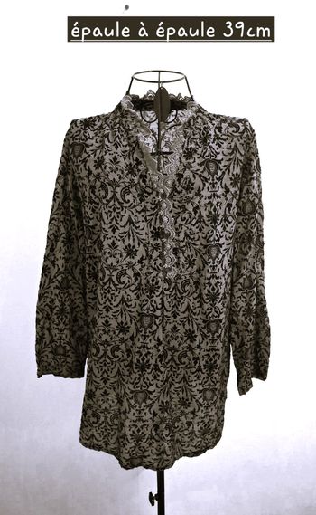 blouse coton et soie tm