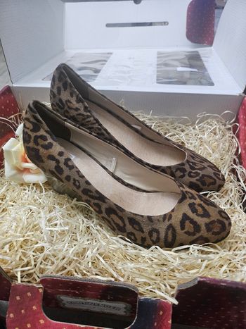Chaussures léopard à talons
