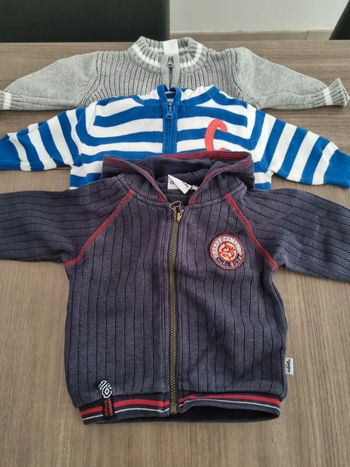Lot de 3 vestes