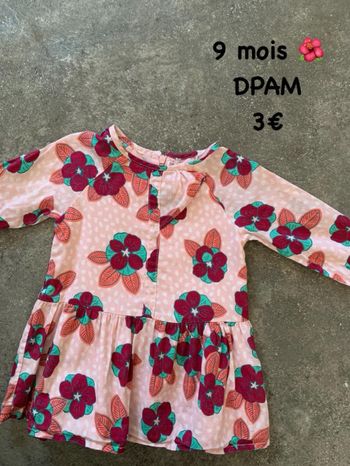 Robe 🌺 9 mois 🌺 Du pareil au même