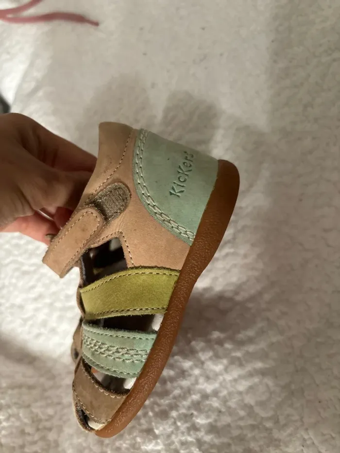 Paire de kickers bébé taille 22 - photo numéro 3
