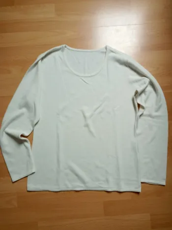 Pull blanc t40