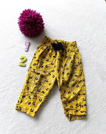 Pantalon jaune 12M