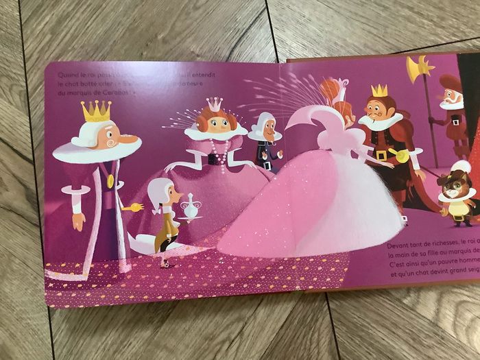 Livre: le chat botté avec textures Neuf - photo numéro 4