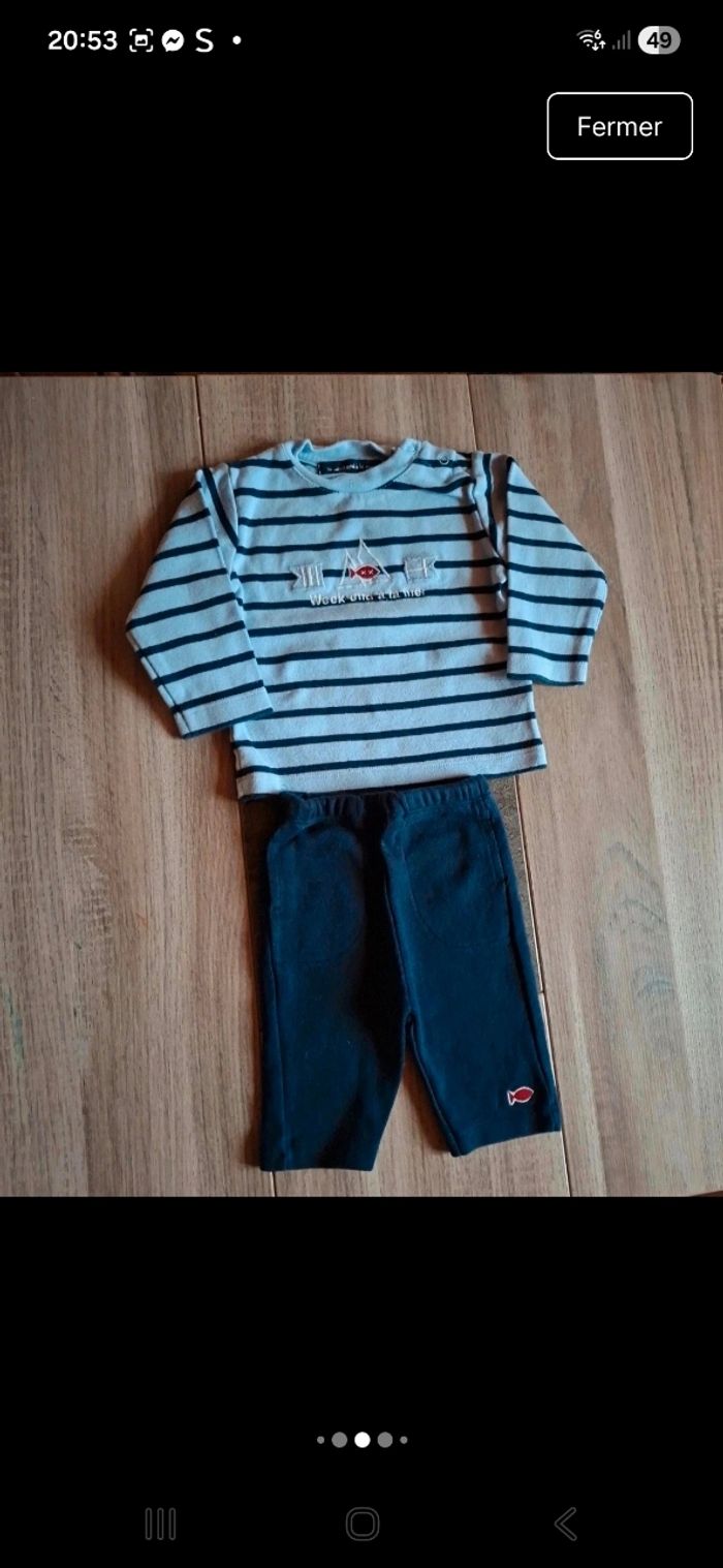 Lot vêtements bébé garçon 3 mois - photo numéro 2