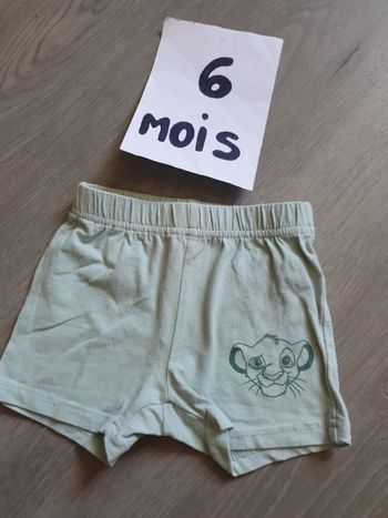 Short 6mois garçon
