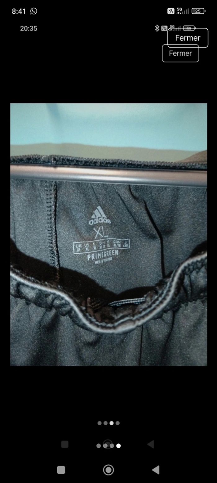 Short adidas - photo numéro 3