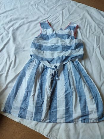 Robe sans manches légère doublée 8 ans