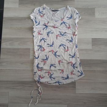 Chemisier femme imprimé à manches courtes New Look taille 38