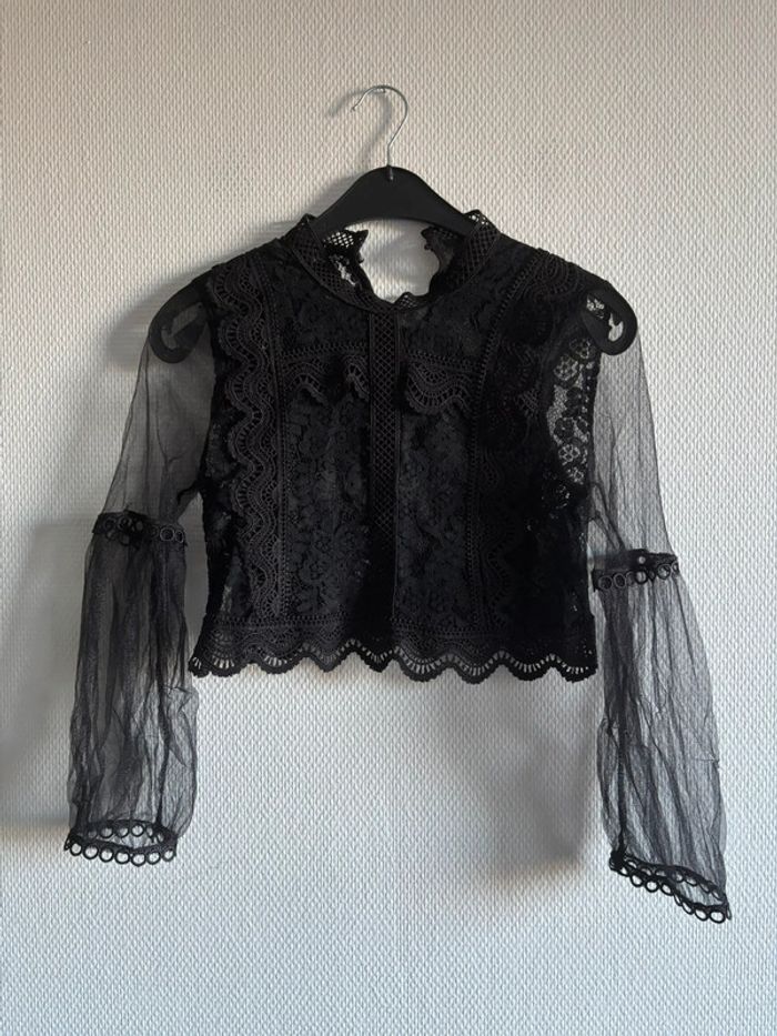 Blouse dentelle