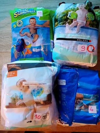 Lot : 34 couches d'eau