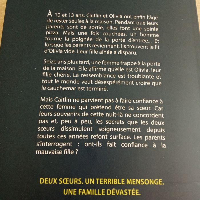 Livre la mauvaise fille neuf - photo numéro 3