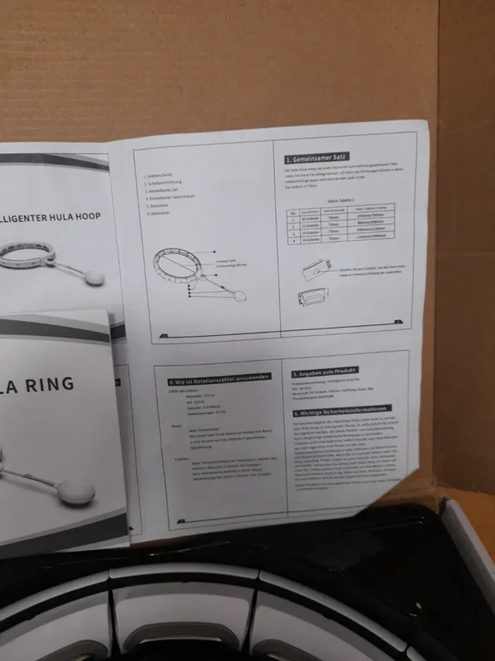 Hula hoop anneau sport ventre - photo numéro 4