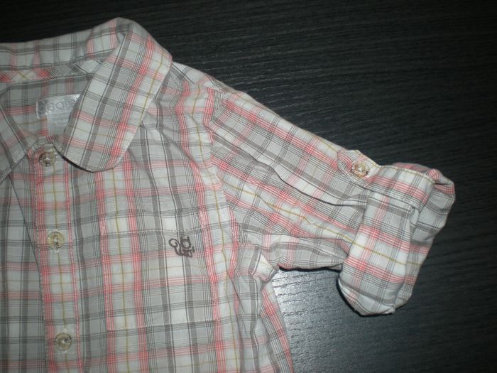 Chemise garçon Obaïbi 1 an / 12 mois en parfait état - photo numéro 4