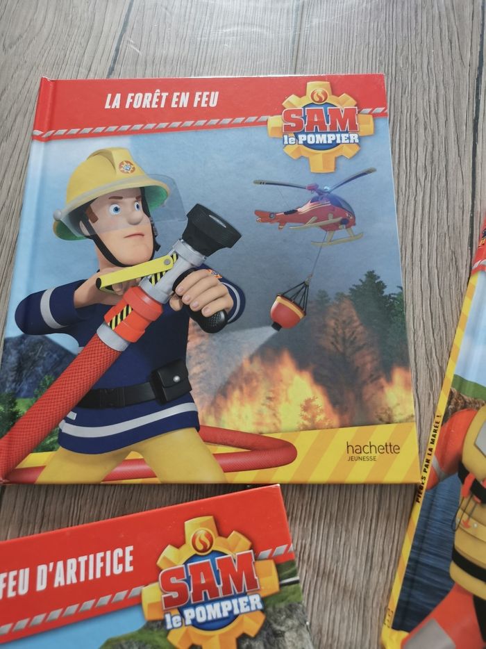 Lot de 3 livres Sam le pompier - photo numéro 4