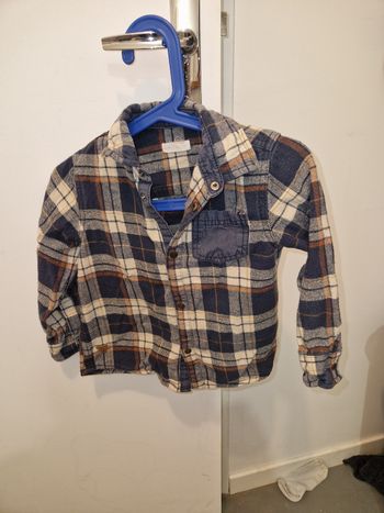 Chemise bucheron à carreaux