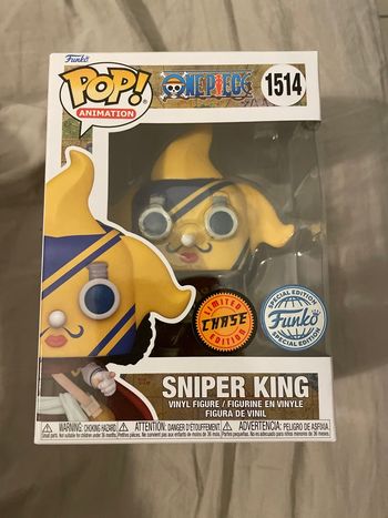 Funko pop sniper King Chase 1514 one piece