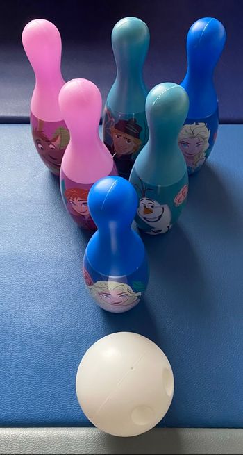 Jeu de quilles bowling enfant Reine des neiges