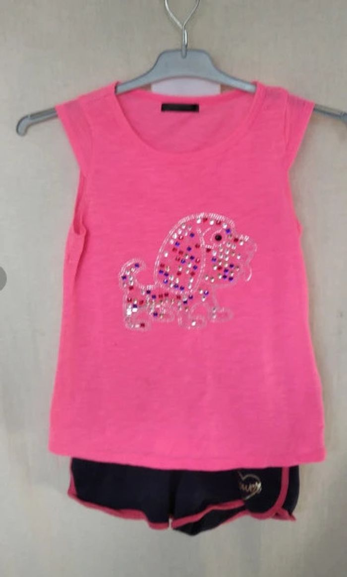 short + long débardeur 10 ans