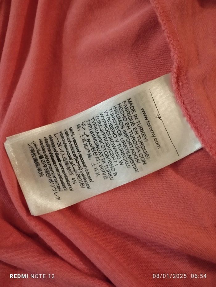 Robe courte Tommy Hilfiger rose TM - photo numéro 4