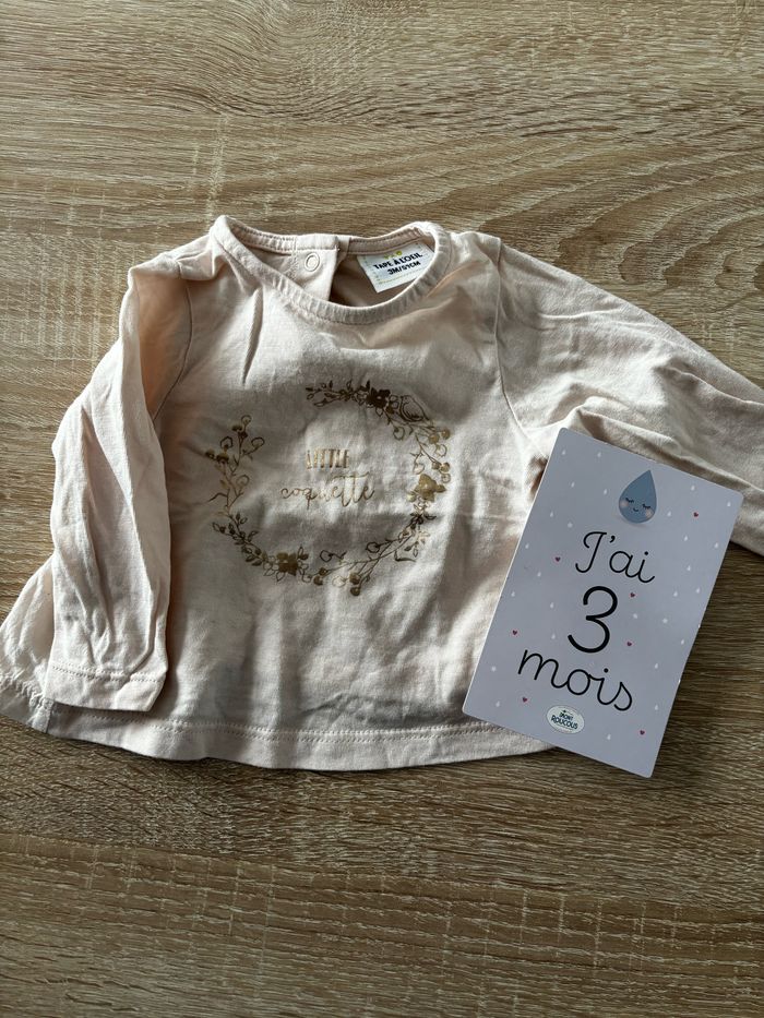 Tee shirt little coquette TAPE A L’œil t.3m